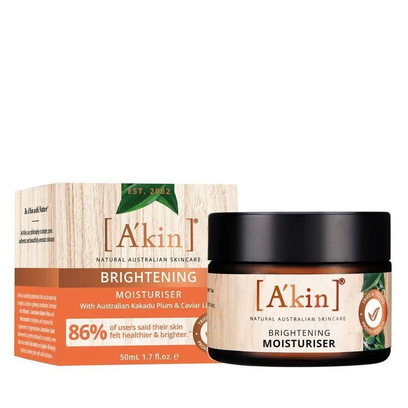 A'kin Brightening Moisturiser 50ml 3 A'kin Brightening Moisturiser 50ml