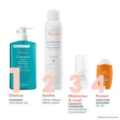 Avène Avene Cleanance Cleansing Gel 400ml - Cleanser For Oily Skin -Famous Skin Care Store Avene Cleanance Cleansing Gel400ml 3