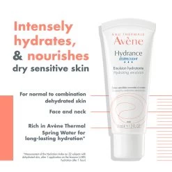 Avène Avene Hydrance Light Hydrating Emulsion 40ml - Moisturiser For Dehydrated Skin -Famous Skin Care Store Avene Hydrance Light 2