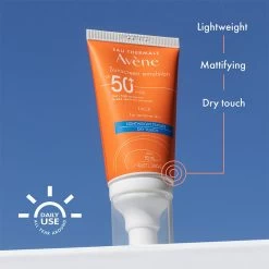Avène Avene Sunscreen Emulsion Face SPF 50+ 50ml - For Sensitive Skin -Famous Skin Care Store Avene Sunscreen Emulsion 2