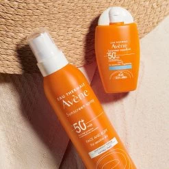Avène Avene Sunscreen Spray SPF 50+ 200ml - For Sensitive Skin -Famous Skin Care Store Avene Sunscreen Spray 1