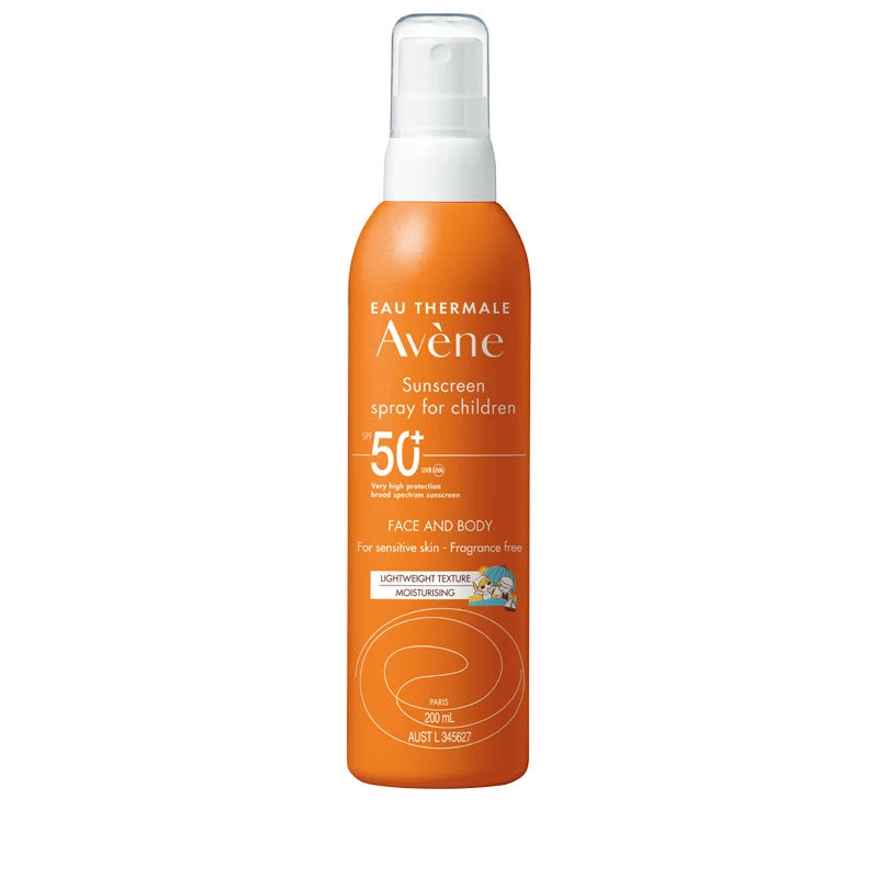 Avène Avene Sunscreen Spray For Children SPF 50+ 200ml - For Kids Sensitive Skin 3 Avène Avene Sunscreen Spray For Children SPF 50+ 200ml - For Kids Sensitive Skin