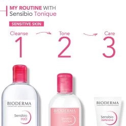 Bioderma Sensibio H2O Soothing Micellar Water Face Cleanser 250ml -Famous Skin Care Store Bioderma Sensibio 3