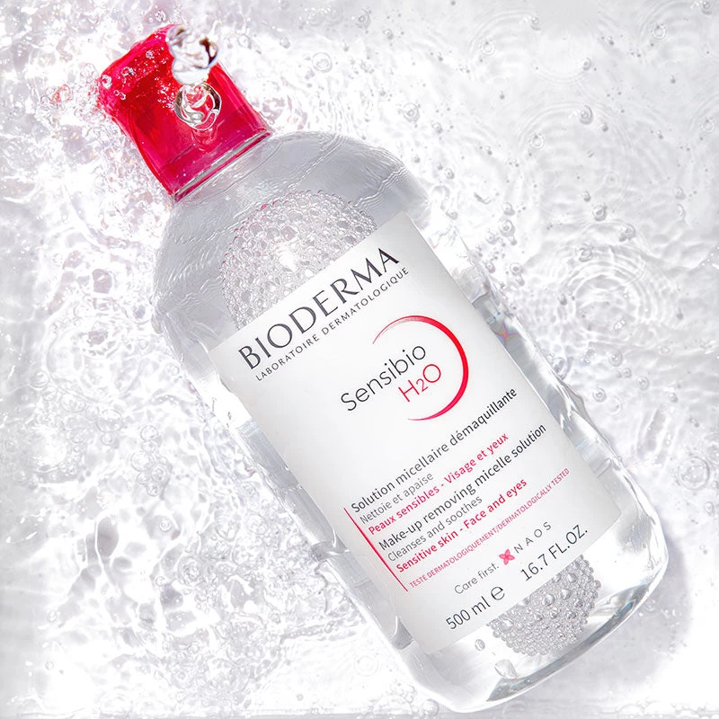 Bioderma Sensibio H2O Soothing Micellar Water Face Cleanser 500ml 4 Bioderma Sensibio H2O Soothing Micellar Water Face Cleanser 500ml - Image 2