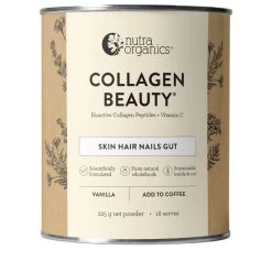 Nutra Organics Collagen Beauty - Vanilla 225g
