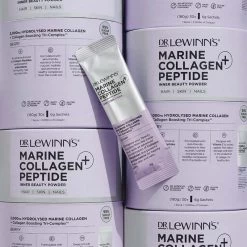Dr LeWinn's Marine Collagen+ Peptide Inner Beauty Powder Sachets - Berry 30x6g -Famous Skin Care Store Dr. LeWinn s Marine Collagen Peptide Inner Beauty Powder BERRY 5