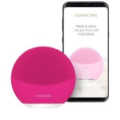 FOREO LUNA Mini 3 - Fuchsia -Famous Skin Care Store ForeoLunaMini3 Fuchsia 1. 2