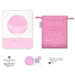 FOREO LUNA Mini 3 - Pearl Pink -Famous Skin Care Store ForeoLunaMini3 PearlPink 1 1