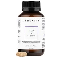 JSHealth Hair + Libido (60 Capsules) -Famous Skin Care Store JSHealth Hair Libido 60s lifestyle 1