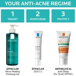 La Roche-Posay Effaclar Micro-Peeling Purifying Gel 400ml -Famous Skin Care Store MB246300 5