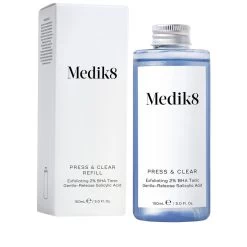 Medik8 Press & Clear Refill 150ml -Famous Skin Care Store Medik8PressandClearRefill1png