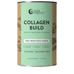 Nutra Organics Collagen Build With Body Balance 450g