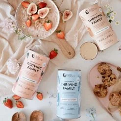 Nutra Organics Thriving Family - Smooth Vanilla 450g -Famous Skin Care Store Nutra Organics Thriving Family 1