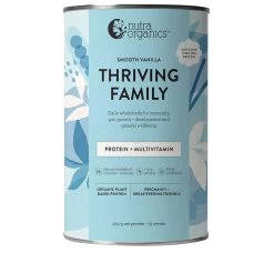 Nutra Organics Thriving Family - Smooth Vanilla 450g