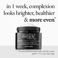 Philosophy Anti-Wrinkle Miracle Worker Night 60ml -Famous Skin Care Store Philosophy Anti Wrinkle Miracle Worker Night 60ml 1 1