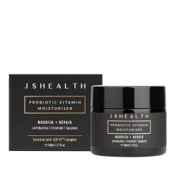 JSHealth Probiotic Vitamin Moisturiser 50ml 8 JSHealth Probiotic Vitamin Moisturiser 50ml -Famous Skin Care Store Probiotic Moisturiser Box Bottle