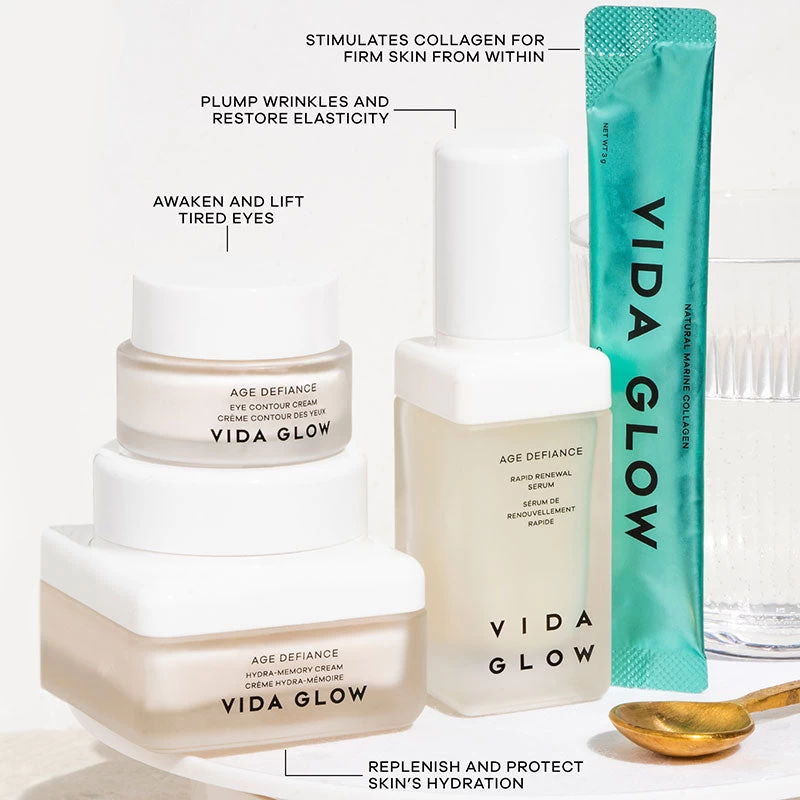 Vida Glow Age Defiance Rapid Renewal Serum 30ml 5 Vida Glow Age Defiance Rapid Renewal Serum 30ml - Image 3
