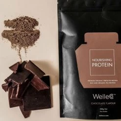 WelleCo Nourishing Protein Chocolate 300g Refill -Famous Skin Care Store WelleCo Nourishing Protein Chocolate 300g Refill 2