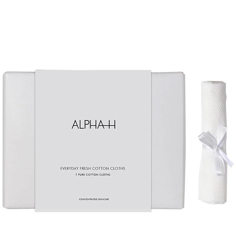 Alpha-H Eco-Friendly Cotton Cloths (7 Pack) 3 Alpha-H Eco-Friendly Cotton Cloths (7 Pack)