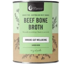 Nutra Organics Beef Bone Broth Garden Herb Flavour 125g