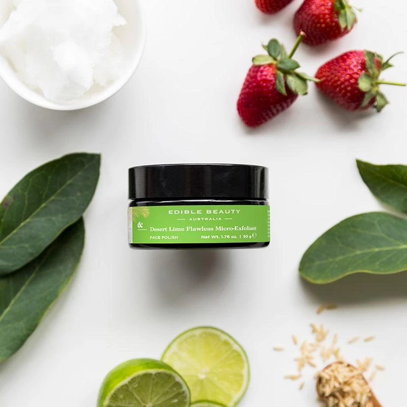 Edible Beauty & Desert Lime Flawless Micro Exfoliant 50ml 4 Edible Beauty & Desert Lime Flawless Micro Exfoliant 50ml - Image 2