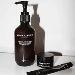 Grown Alchemist Gentle Gel Facial Cleanser: Geranium Leaf, Bergamot, Rosebud 200ml -Famous Skin Care Store ga gentle gel facial cleanser 2