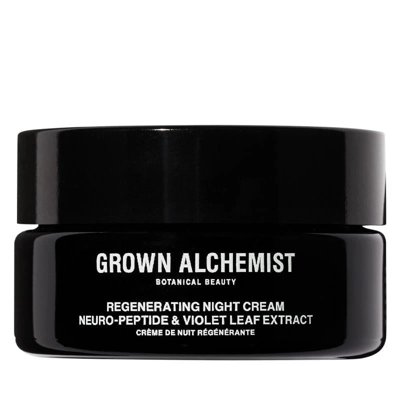 Grown Alchemist Regenerating Night Cream: Neuro-Peptide, Violet Leaf Extract 40ml 3 Grown Alchemist Regenerating Night Cream: Neuro-Peptide, Violet Leaf Extract 40ml