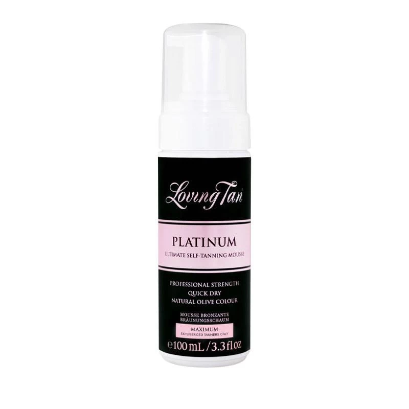 Loving Tan Platinum Ultimate Self Tanning Mousse 100ml 3 Loving Tan Platinum Ultimate Self Tanning Mousse 100ml