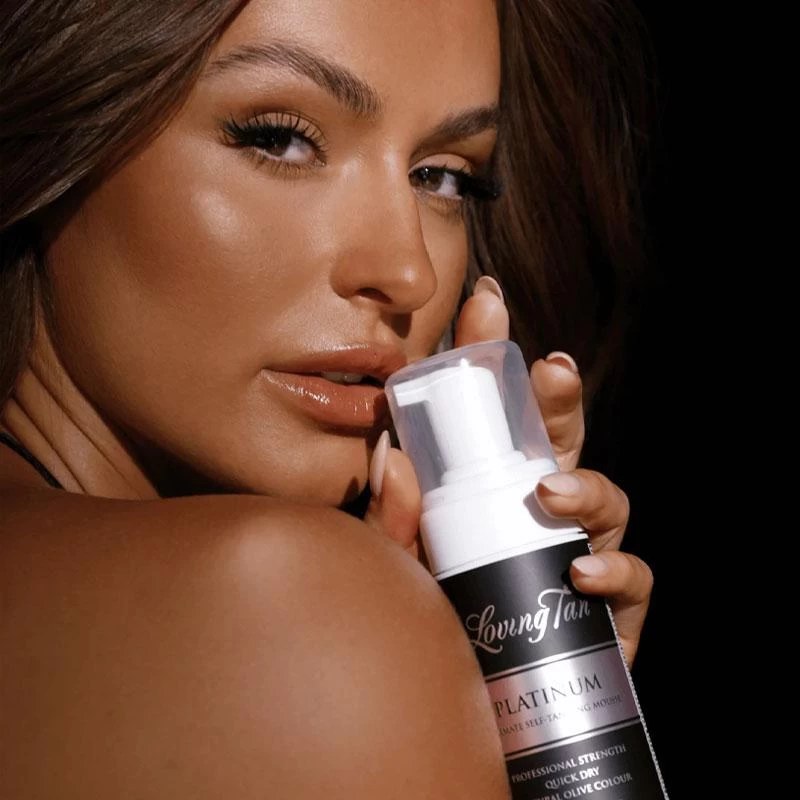Loving Tan Platinum Ultimate Self Tanning Mousse 100ml 4 Loving Tan Platinum Ultimate Self Tanning Mousse 100ml - Image 2