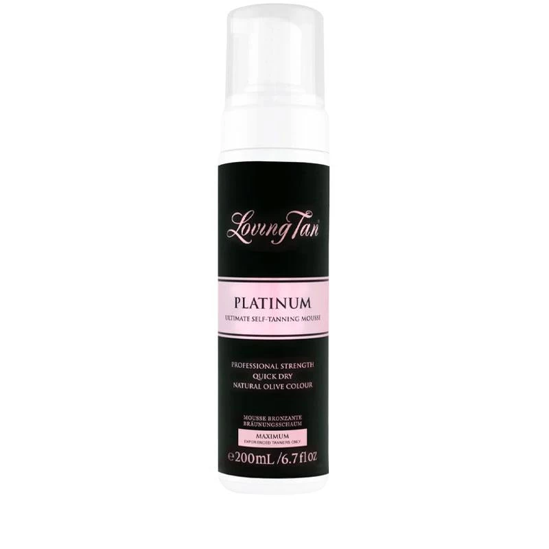 Loving Tan Platinum Ultimate Self Tanning Mousse 200ml 3 Loving Tan Platinum Ultimate Self Tanning Mousse 200ml