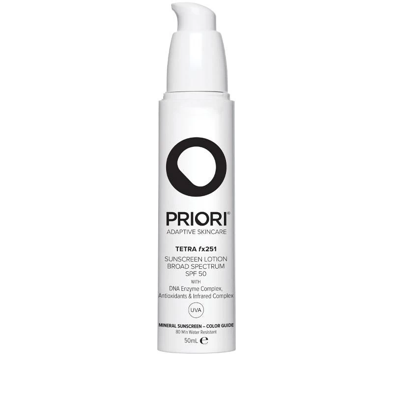 Priori Tetra Fx251 Tinted Moisturiser SPF50 50ml 3 Priori Tetra Fx251 Tinted Moisturiser SPF50 50ml