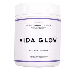 Vida Glow Blueberry Marine Collagen Loose Powder 90g