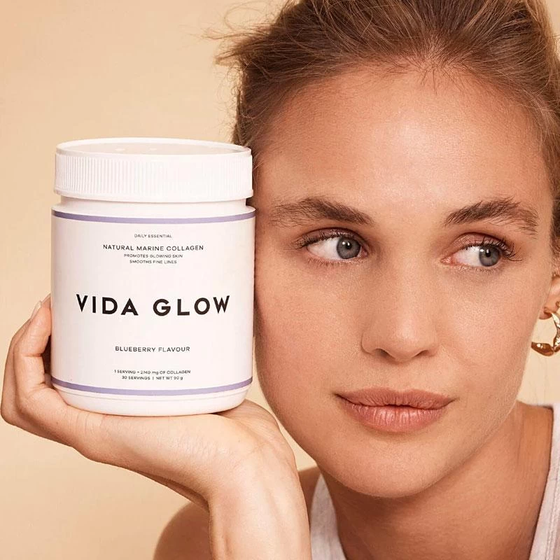 Vida Glow Blueberry Marine Collagen Loose Powder 90g 4 Vida Glow Blueberry Marine Collagen Loose Powder 90g - Image 2