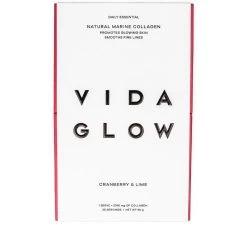 Vida Glow Cranberry & Lime Marine Collagen 30 X 3g Sachets