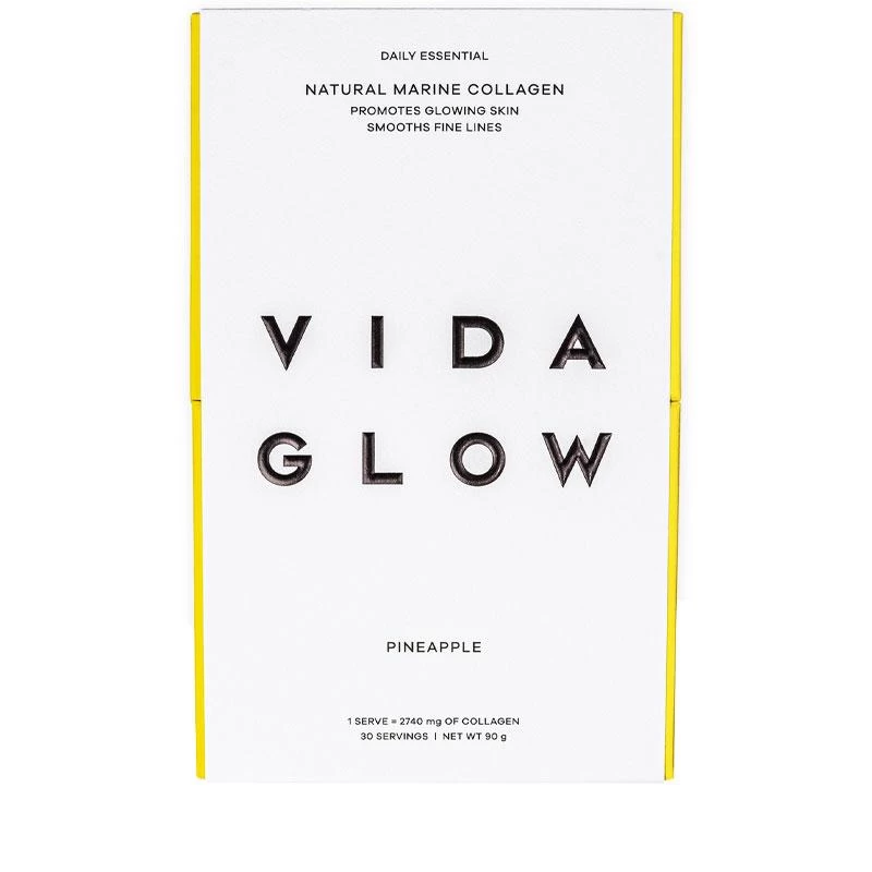 Vida Glow Pineapple Marine Collagen 30 X 3g Sachets 3 Vida Glow Pineapple Marine Collagen 30 X 3g Sachets